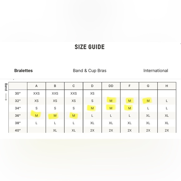 Women’s SKIMS Fits Everybody Triangle Longline Bralette Size Medium - Picture 14 of 16